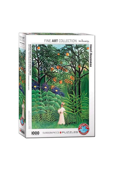 Eurographics Puzzle Eurographics - Henri Rousseau: Women in an Exotic Forest, 1000 pieces