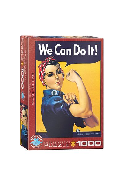 Eurographics Puzzle Eurographics - Rosie the Riveter: We Can Do It!, 1000 pieces