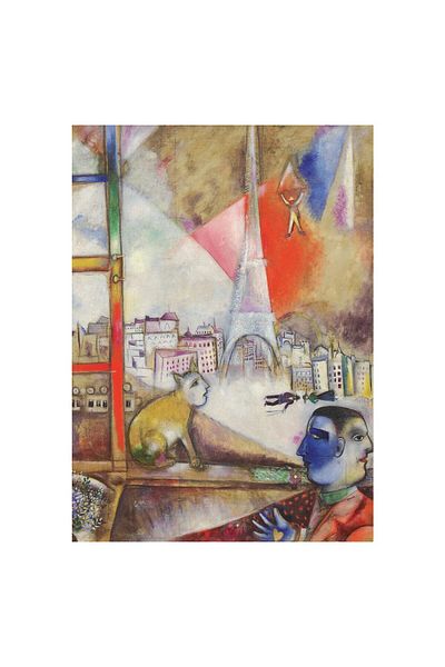 Eurographics Puzzle Eurographics - Marc Chagall: Paris Through the Window (Detail), 1000 pieces (6000-0853)