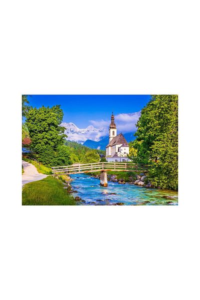 Enjoy Puzzle 1000 pieces Enjoy - Small Church in Ramsau, Germany