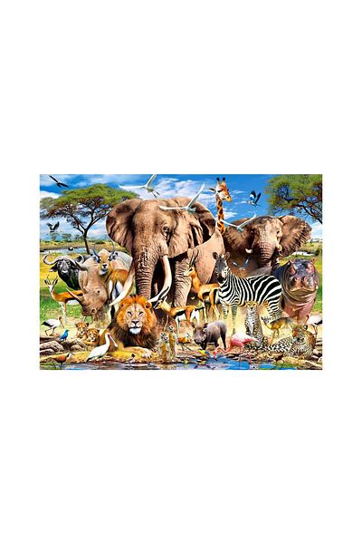 Castorland Puzzle 1500 pieces Castorland - Savanna Animals