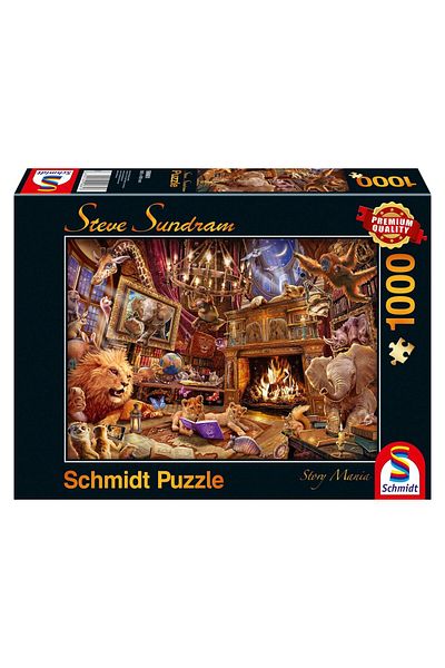 Schmidt Puzzle Schmidt - Steve Sundram: Story Mania, 1000 pieces
