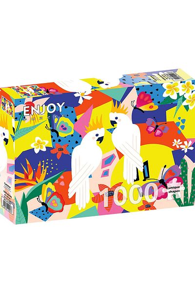 Enjoy Puzzle 1000 pieces ENJOY - Cockatoo