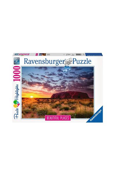 RAVENSBURGER Puzzle Ravensburger - Ayers Rock in Australia, 1000 pieces