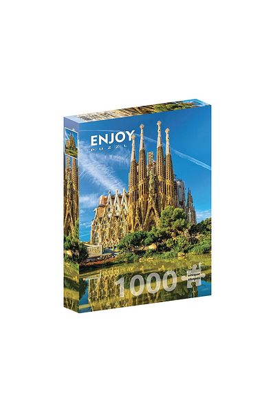 Enjoy Puzzle 1000 pieces Enjoy - Sagrada Familia Basilica, Barcelona