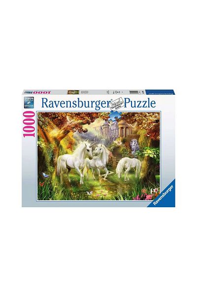RAVENSBURGER Puzzle Ravensburger - Unicorns in the Forest, 1000 pieces