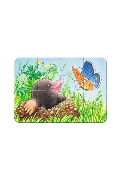 RAVENSBURGER My First Ravensburger Puzzle - Forest Animals, 2/4/6/8 Pieces