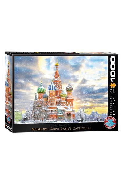 Eurographics Puzzle 1000 pieces - Saint Basil's Cathedral, Moscow