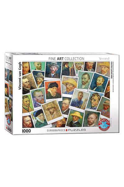 Eurographics Eurographics Puzzle - Vincent Van Gogh: Selfies, 1000 pieces