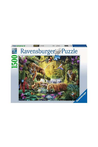 RAVENSBURGER Puzzle Ravensburger - Idyll at the Water Hole, 1500 pieces