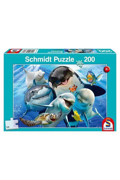 Schmidt Puzzle Schmidt - Underwater Friends, 200 pieces