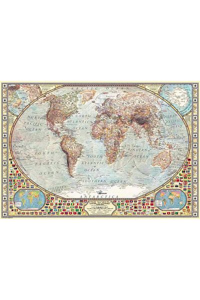 Anatolian Anatolian puzzle - World Map, 2000 pieces