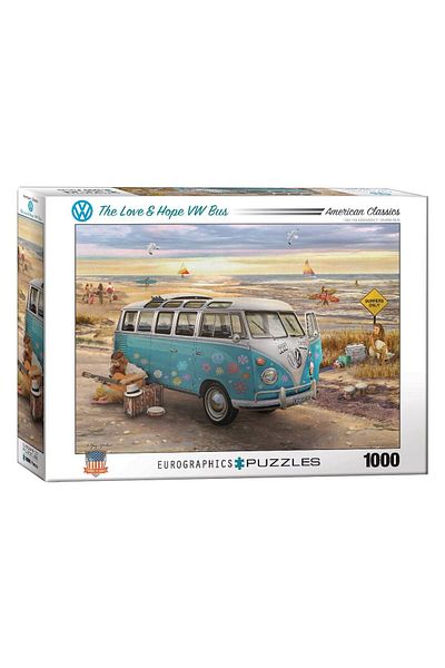 Eurographics Puzzle Eurographics - The Love & Hope VW Bus, 1000 pieces