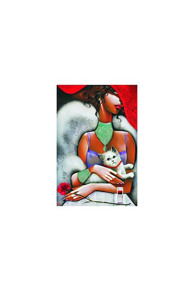 Gold Puzzle Puzzle Gold Puzzle - Lady with a Cat, 1000 piese