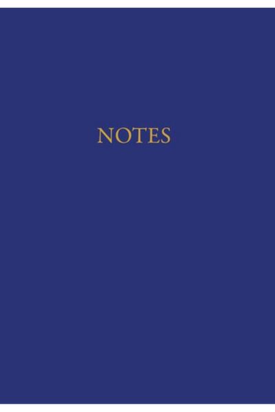 HIDDEN PAPER Cloth Bound Unlined Notebook 16