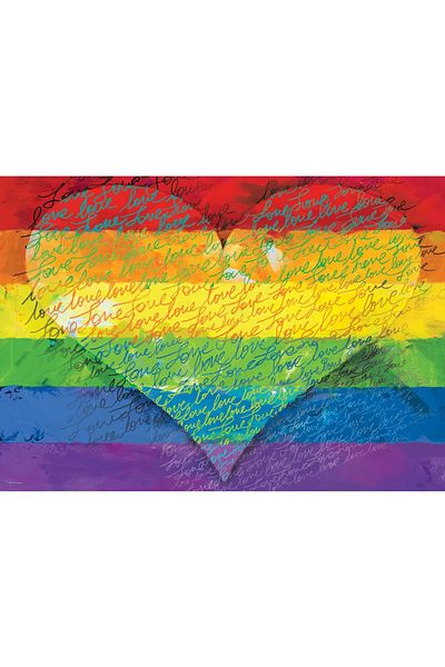 Eurographics Puzzle Eurographics - Love & Pride!, 1000 piese