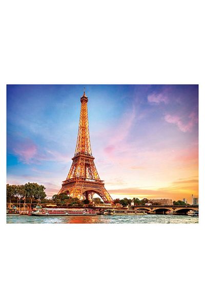 Eurographics Puzzle Eurographics - Paris Eiffel Tower, 1000 pieces