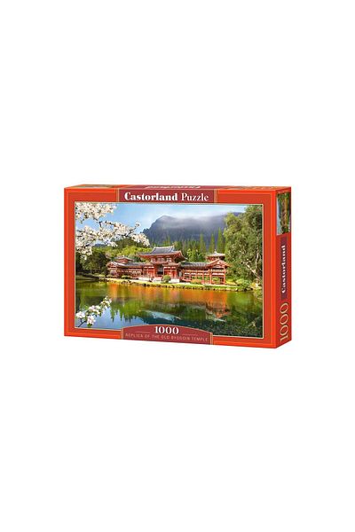 Castorland Puzzle Castorland - Replica of the Old Byodoin Temple, 1000 pieces