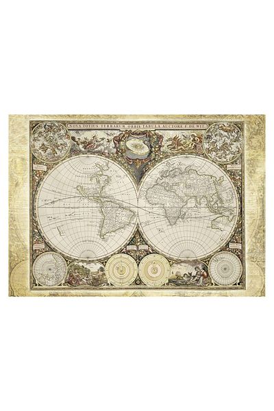 Schmidt Schmidt Puzzle - Historical World Map, 2000 pieces