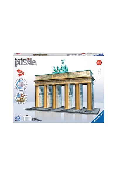 RAVENSBURGER Ravensburger 3D Puzzle - Brandenburg Gate, 324 pieces