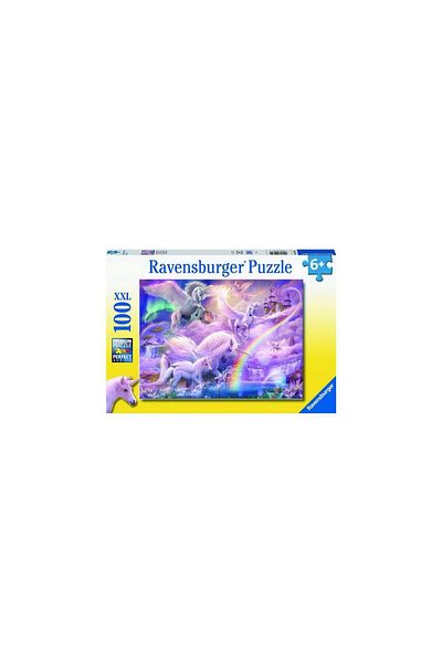 RAVENSBURGER Ravensburger Puzzle - Unicorns, 100 pieces XXL