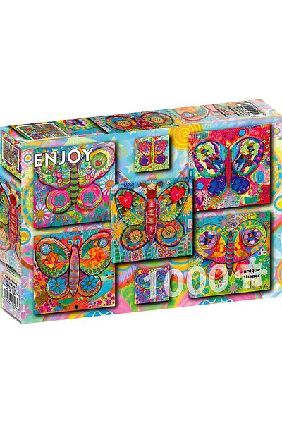 Enjoy Puzzle 1000 pieces ENJOY - Butterflies