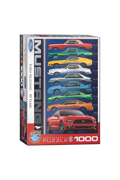 Eurographics Puzzle Eurographics - Ford Mustang 50th Anniversary, 1000 pieces