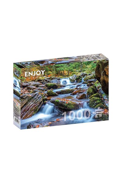 Enjoy Puzzle 1000 pieces Enjoy - Forest Stream in Autumn
