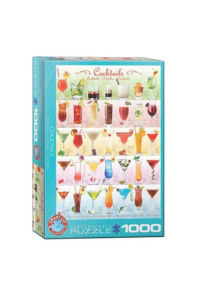 Eurographics Puzzle - Cocktails, 1000 piese