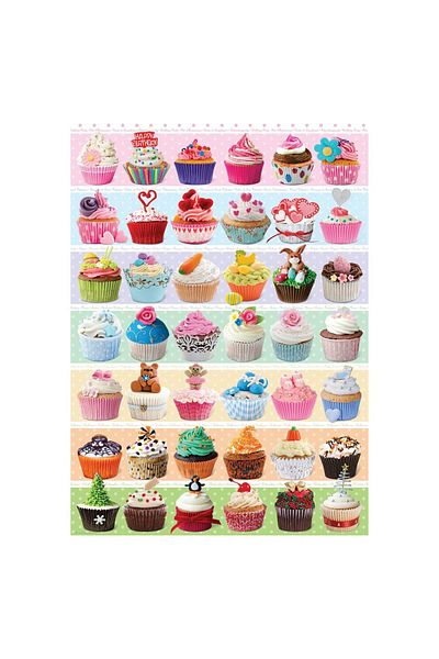 Eurographics Puzzle Eurographics - Cupcake Celebration, 1000 piese