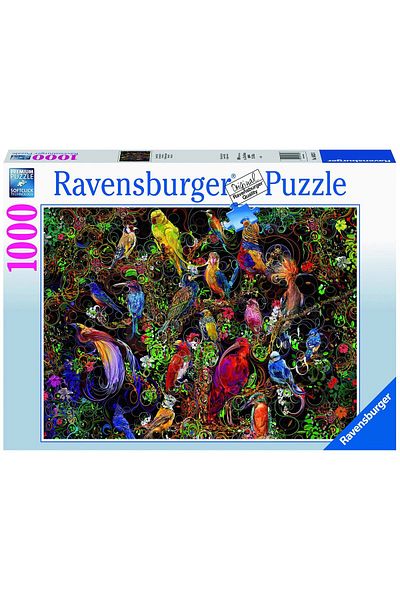 RAVENSBURGER Ravensburger Puzzle - The Art of Birds, 1000 pieces