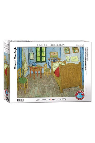 Eurographics Puzzle Eurographics - Vincent Van Gogh: The bedroom of van Gogh, 1000 pieces