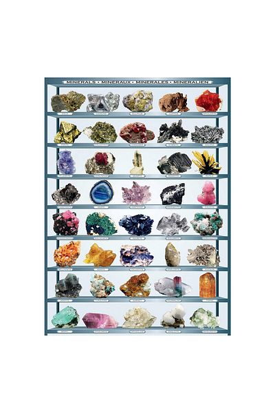 Eurographics Eurographics Puzzle - Minerals of the World, 1000 pieces
