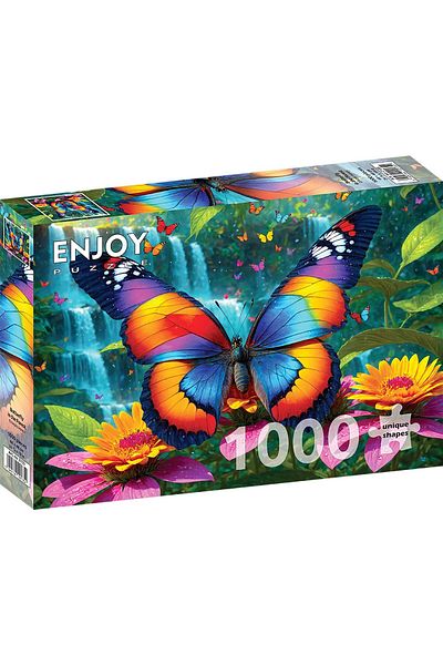 Enjoy Puzzle 1000 pieces ENJOY - Butterfly in the Forest (Enjoy-2135)