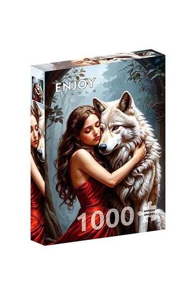 Enjoy Puzzle 1000 pieces ENJOY - Lady and the Wolf (Enjoy-2165)