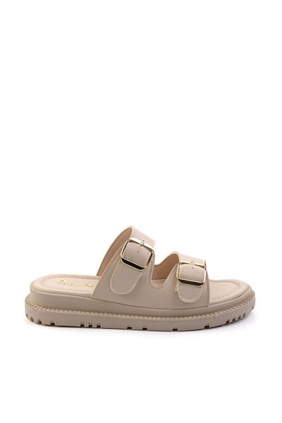 Bambi Beige Women's Slippers K04875040209