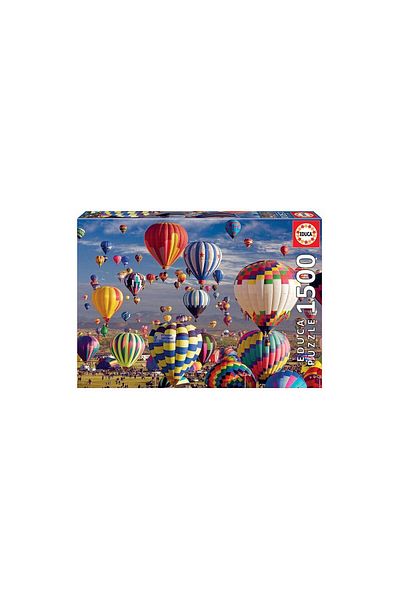 EDUCA Educa Puzzle - Balloons, 1500 pieces, includes glue