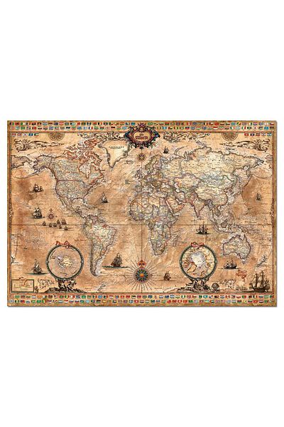 EDUCA Puzzle Educa - Map of the World, 1000 pieces