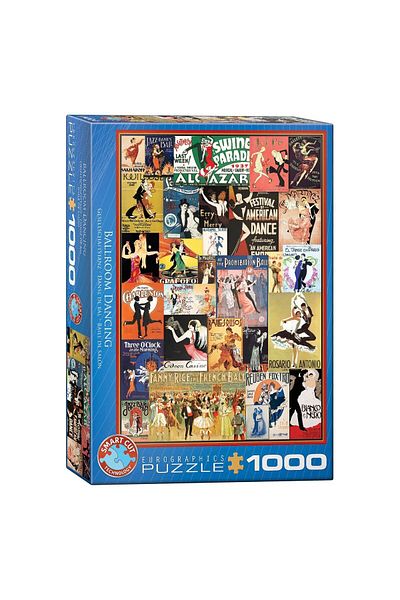 Eurographics Puzzle Eurographics - Ballroom Dancing, 1000 pieces