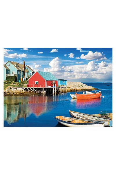 Eurographics Eurographics puzzle - Peggy's Cove Nova Scotia, 1000 pieces