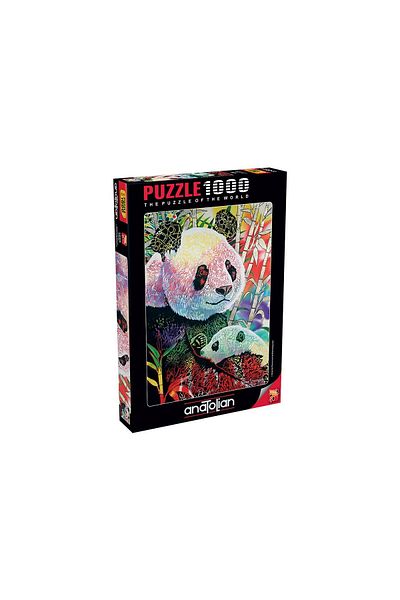 Anatolian Anatolian puzzle - Rainbow Panda, 1000 pieces
