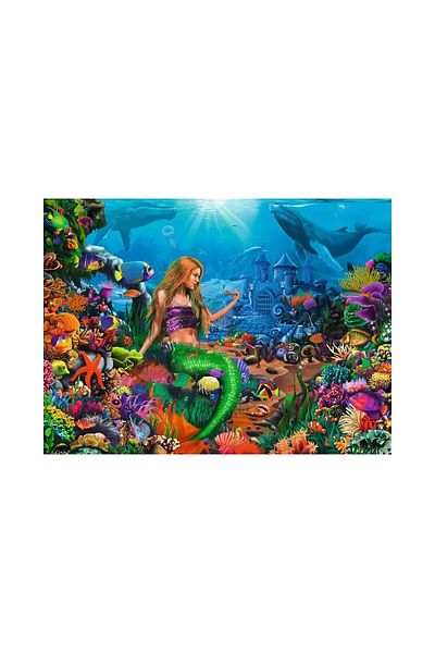 RAVENSBURGER Puzzle 200 pieces Ravensburger - Mermaid