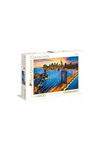 CLEMENTONI Puzzle Clementoni - New York, 3000 pieces