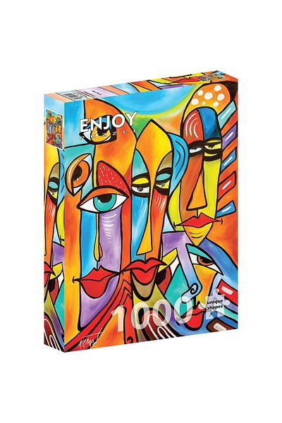 Enjoy Puzzle 1000 pieces ENJOY - Bico Faces