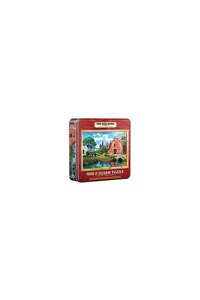 Eurographics Puzzle 1000 pieces Eurographics - Metal Box - The Red Barn