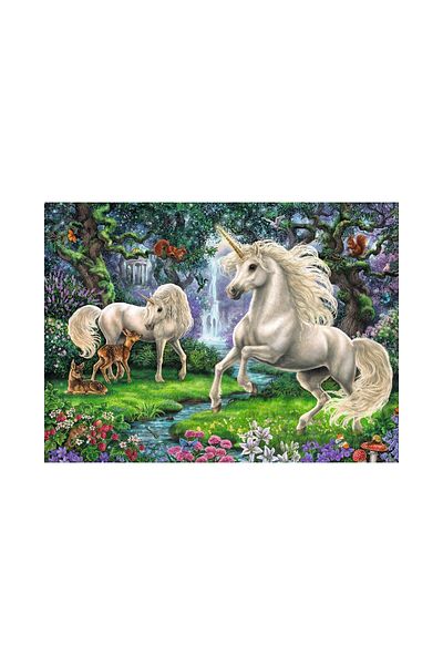 RAVENSBURGER Ravensburger Puzzle - Mystical Unicorns, 200 pieces