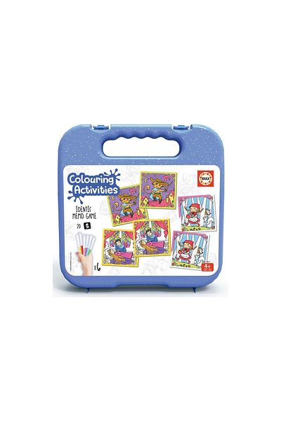 EDUCA Educa Coloring Puzzle - The Forest Colouring Puzzle, 20 pieces