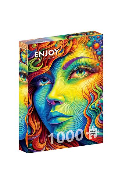 Enjoy Puzzle 1000 pieces ENJOY - Painted Lady (Enjoy-2217)