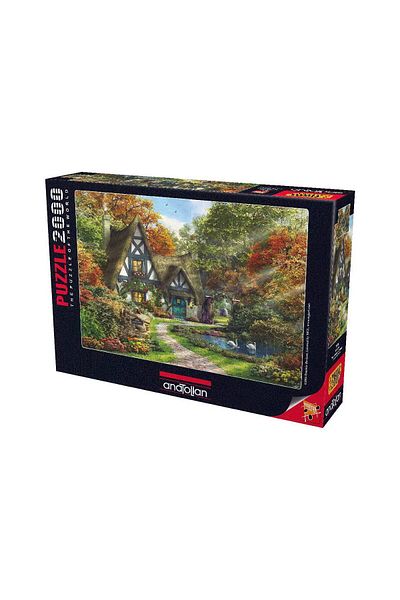 Anatolian Anatolian puzzle - The Autumn Cottage, 2000 pieces