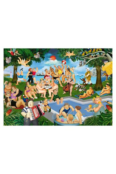 Schmidt Schmidt Puzzle - Beryl Cook: Summer Party, 1000 pieces